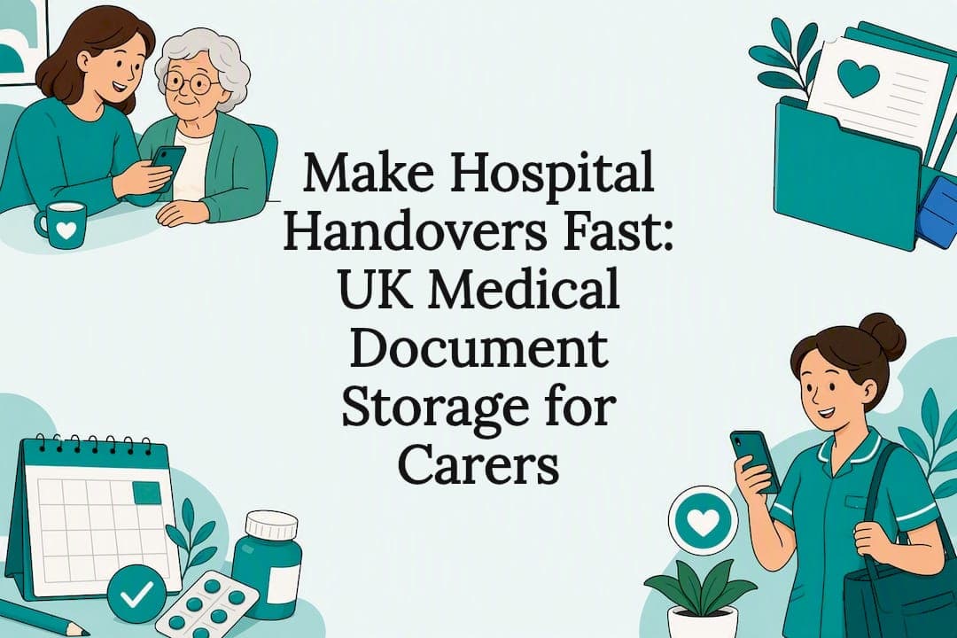 Make Hospital Handovers Fast: UK Medical Document Storage for Carers